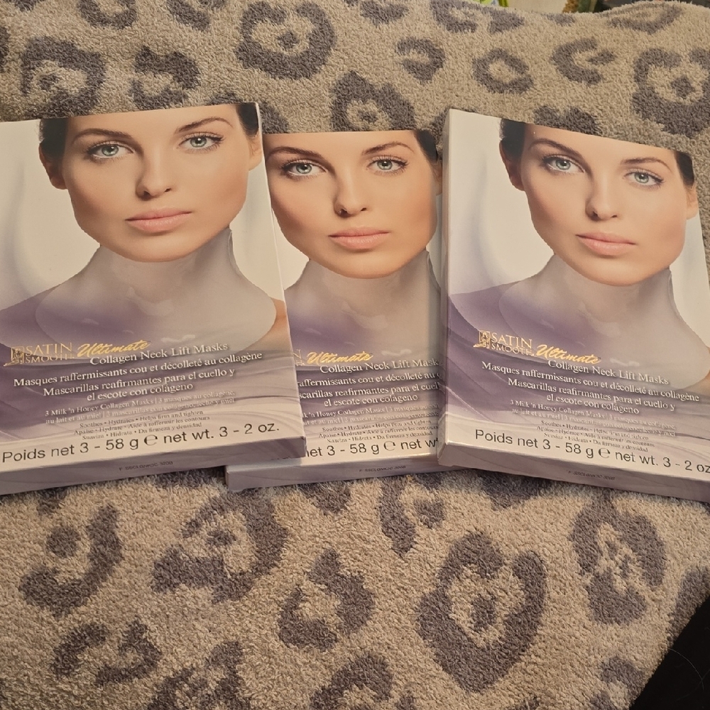 Satin Smooth Ultimate Collagen Neck Lift Masks - Picture 2 of 5